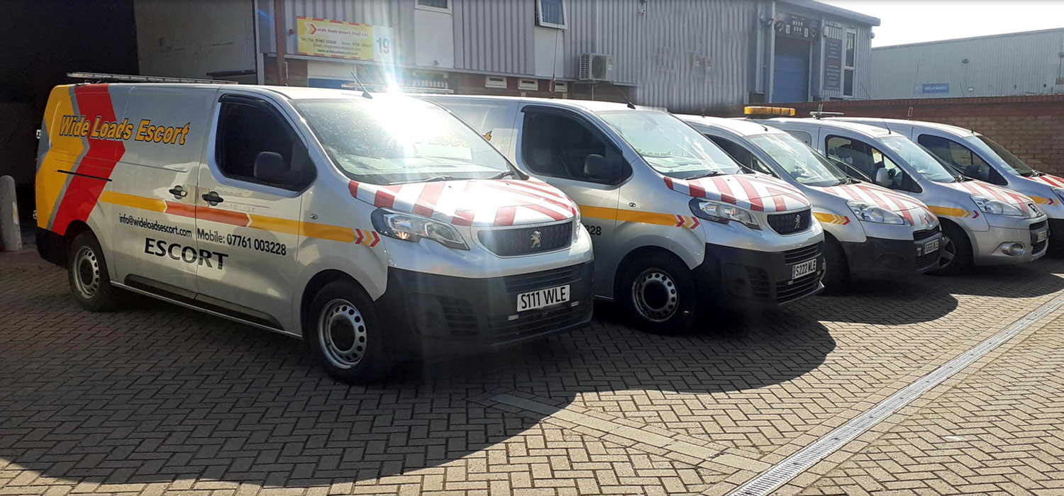 Wide Loads Escort Vans